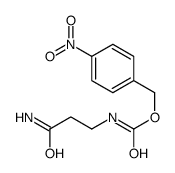 (4-nitrophenyl)methyl N-(3-amino-3-oxopropyl)carbamate Structure