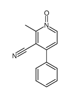 3-Pyridinecarbonitrile,2-methyl-4-phenyl-,1-oxide(9CI)结构式