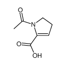1H-Pyrrole-2-carboxylic acid, 1-acetyl-4,5-dihydro- (9CI) Structure