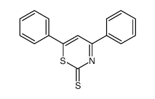 4,6-diphenyl-1,3-thiazine-2-thione结构式