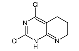 2,4-dichloro-5,6,7,8-tetrahydropyrido[2,3-d]pyrimidine Structure