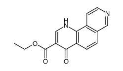 ethyl 4-oxo-1,4-dihydro-1,8-phenanthroline-3-carboxylate结构式