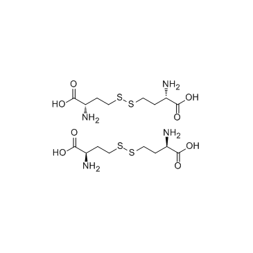 DL-高胱氨酸结构式