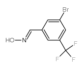 3-Bromo-5-(trifluoromethyl)benzaldehyde oxime structure