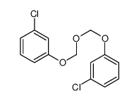 1-chloro-3-[(3-chlorophenoxy)methoxymethoxy]benzene Structure