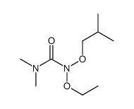 1-ethoxy-3,3-dimethyl-1-(2-methylpropoxy)urea结构式