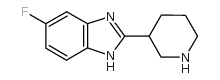 5-氟-2-p哌啶-3-基-1H-苯并咪唑结构式