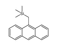 Anthracene, 9-[(trimethylsilyl)methyl]结构式