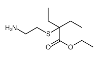ETHYL 2-((2-AMINOETHYL)THIO)-2-ETHYLBUTANOATE结构式