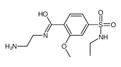 N-(2-aminoethyl)-4-(ethylsulfamoyl)-2-methoxybenzamide Structure