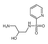 N-(3-amino-2-hydroxypropyl)pyridine-2-sulfonamide结构式