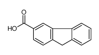 9H-芴-3-羧酸结构式