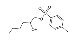 toluene-4-sulfonic acid (2-hydroxyhexyl) ester结构式