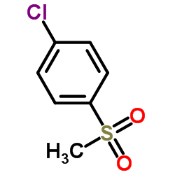 4-Chlorophenyl methyl sulfone Structure