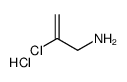 2-chloroprop-2-en-1-amine hydrochloride Structure