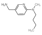 5-(Aminomethyl)-N-butyl-N-methyl-2-pyridinamine Structure