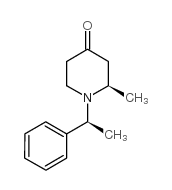 (R)-2-甲基-1-(S)-苯乙基哌啶酮结构式