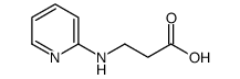 3-(2-吡啶胺)丙酸结构式