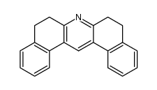 5,6,8,9-tetrahydrodibenz[a,j]acridine结构式