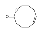 2,3,4,7,8,9-hexahydrooxecin-10-one结构式