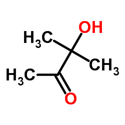 3-羟基-3-甲基-2-丁酮结构式