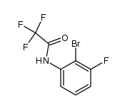 N-(2-bromo-3-fluorophenyl)-2,2,2-trifluoroacetamide结构式