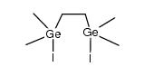 1,2-bis(iododimethylgermyl)ethane结构式