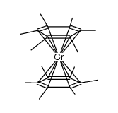 bis(η-hexamethylbenzene)chromium(0)结构式