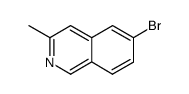 6-bromo-3-methyl-isoquinoline Structure