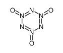 1,3,5-trioxidohexazine-1,3,5-triium结构式