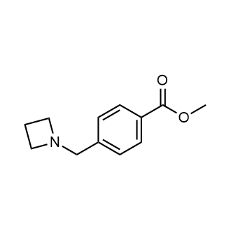4-(氮杂环丁-1-基甲基)苯甲酸甲酯结构式