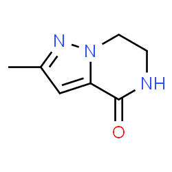 2-Methyl-6,7-dihydropyrazolo[1,5-a]pyrazin-4(5H)-one Structure