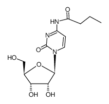 N4-butyryl-cytidine Structure