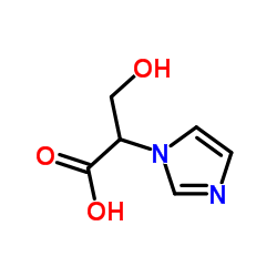 2-(1-咪唑基)-3-羟基丙酸图片