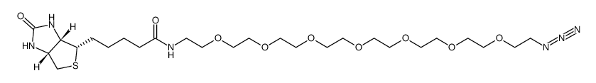 Biotin-PEG7-azide图片