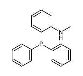 2-diphenylphosphanyl-N-methylaniline结构式