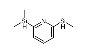 Pyridine, 2,6-bis(dimethylsilyl)- (9CI) Structure