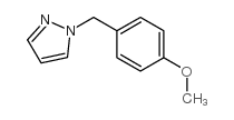 1-(4-甲氧基-苄基)-1H-吡唑结构式