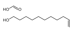 formic acid,undec-10-en-1-ol Structure