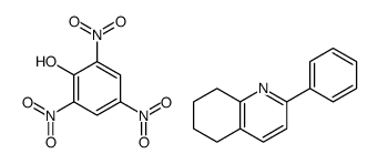 2-phenyl-5,6,7,8-tetrahydroquinoline,2,4,6-trinitrophenol结构式