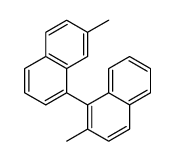 2-methyl-1-(7-methylnaphthalen-1-yl)naphthalene结构式