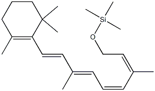视黄氧基三甲基硅烷结构式