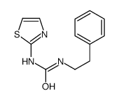 1-(2-phenylethyl)-3-(1,3-thiazol-2-yl)urea Structure