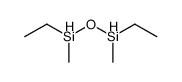 ethyl-[ethyl(methyl)silyl]oxy-methylsilane结构式