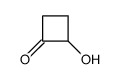 CYCLOBUTANONE, 2-HYDROXY- Structure