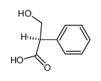 (R)-3-羟基-2-苯基丙酸结构式