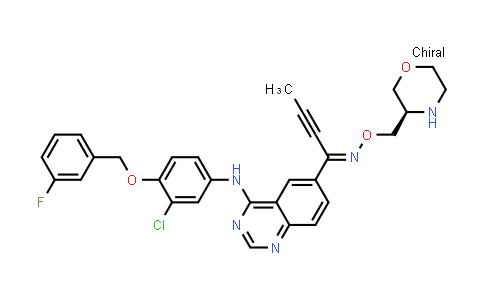 EGF/HER2 dual inhibitor Structure