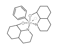 3,4,4a,5,6,7,8,8a-octahydro-2H-quinolin-8-ol; chloro-cyclohexyl-tin; 2H-quinolin-8-ol结构式