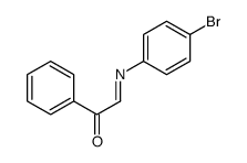 2-(4-bromophenyl)imino-1-phenylethanone Structure