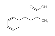 2-甲基-4-苯基丁酸结构式